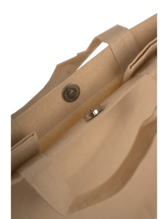   Τσάντα αγοράς με κουμπί 35 x 38 x 25εκ. (Modena) λεπτομέρια